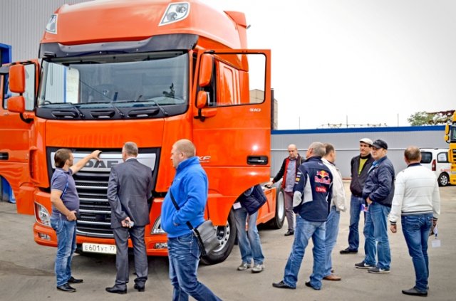Осмотр грузового автомобиля DAF XF Euro6